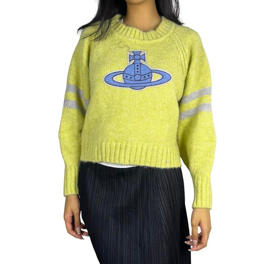 Vivienne Westwood Red Label Blue Orb Cardigan